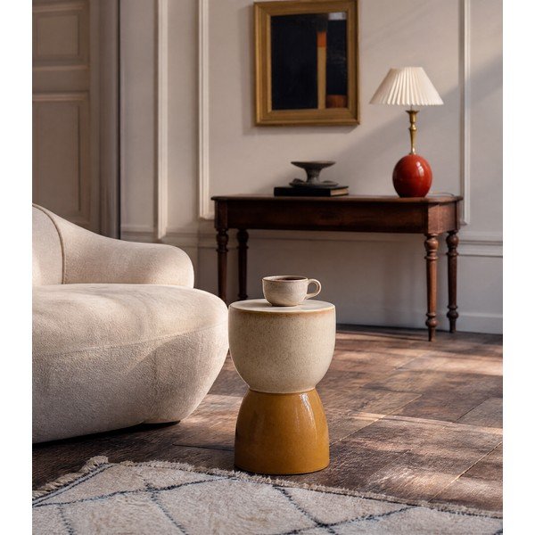 Okrugao pomoćni stol keramički ø 28,5 cm Finca – Light & Living-image-1