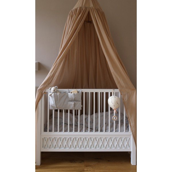 Svijetlo plavi džep za krevetić od organskog pamuka 42 cm Classic Stripes Blue – Cam Cam Copenhagen-image-2