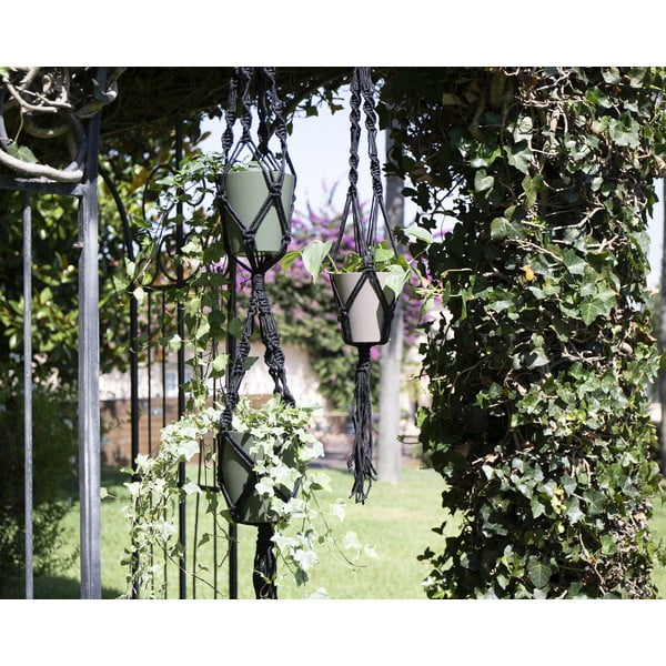 Tekstilni lanac za vješanje tegli za cvijeće ø 13 cm (visina 120 cm) Macramé – Artevasi-image-1