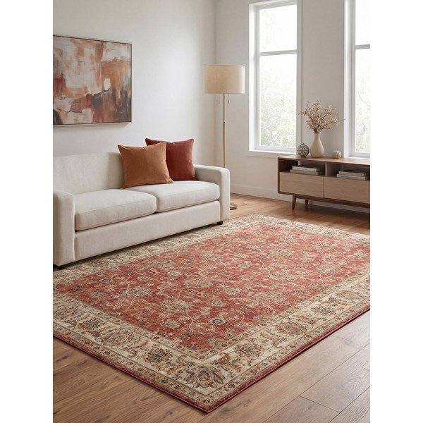 Crveni tepih 120x160 cm Raja – Asiatic Carpets-image-1