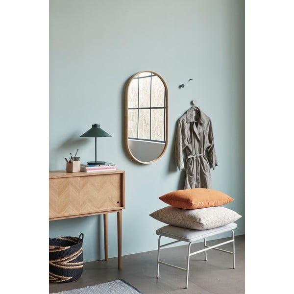 Komoda od hrastovine Hübsch Herringbone, visina 90 cm-image-1