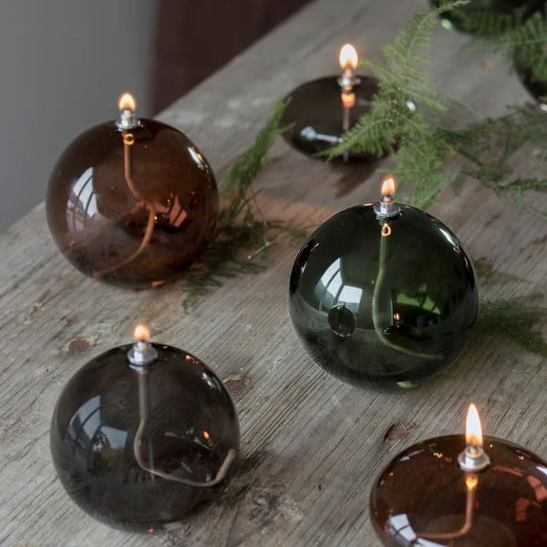 Staklena uljna svjetiljka (visina 11 cm) Aura – Mette Ditmer Denmark-image-2