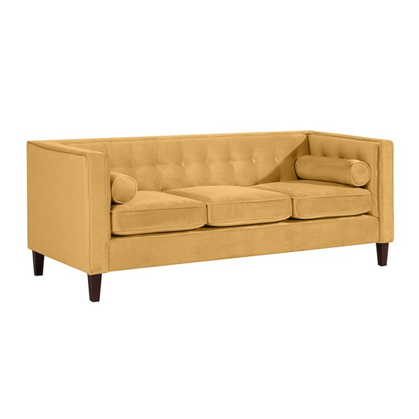 Žuta sofa Max Winzer Jeronimo, 215 cm-image-2