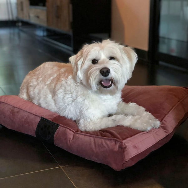 Krevet od ružičaste antilop kože 75x55 cm Middle Stitch - Ego Dekor-image-1