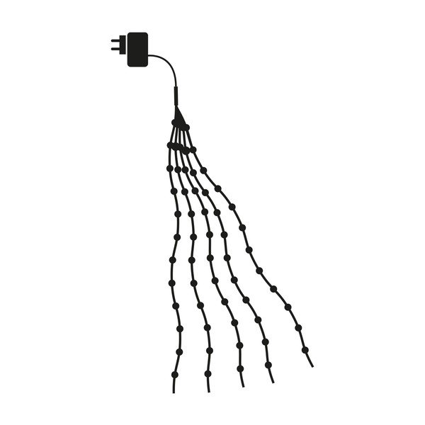 Svjetleći lanac broj žarulja 200 kom dužina 500 cm Knirke – Sirius-image-3