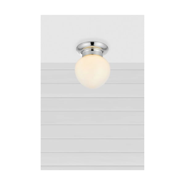 Bijela/u srebrnoj boji stropna svjetiljka sa staklenim sjenilom Ronda – Markslöjd-image-1