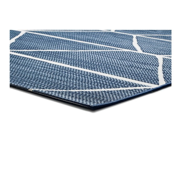 Plavi vanjski tepih Universal Elba Geo, 60 x 110 cm-image-1