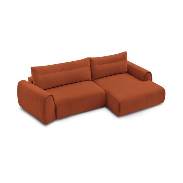 Narančasta kutna garnitura Aden – Bobochic Paris-image-4