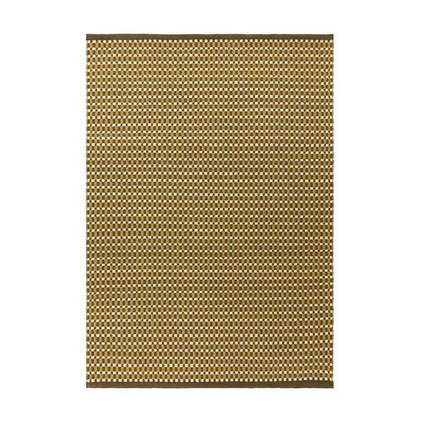 Kaki zeleni ručno rađen tepih od mješavine vune 200x290 cm Ember – MADE