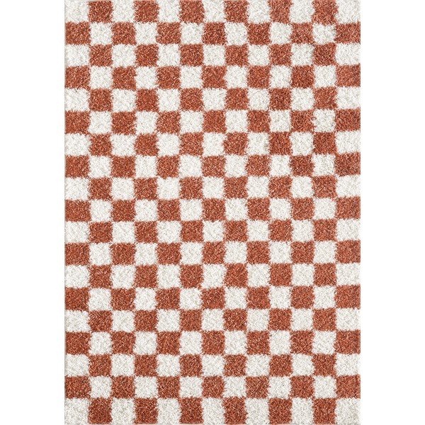 Krem/boje terakote tepih 120x170 cm Grida – ESTE
