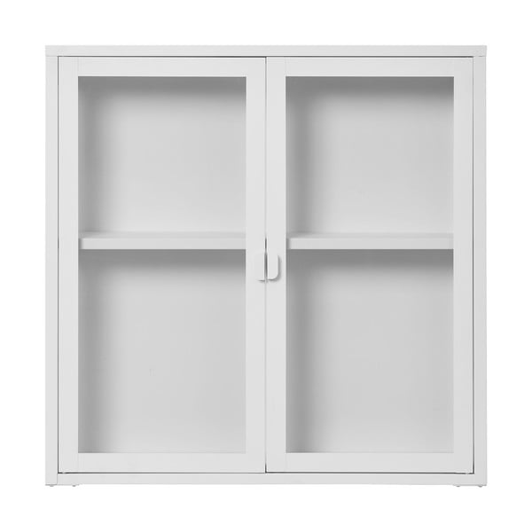 Bijela metalna viseća vitrina 80x80 cm Brisbane – House Nordic