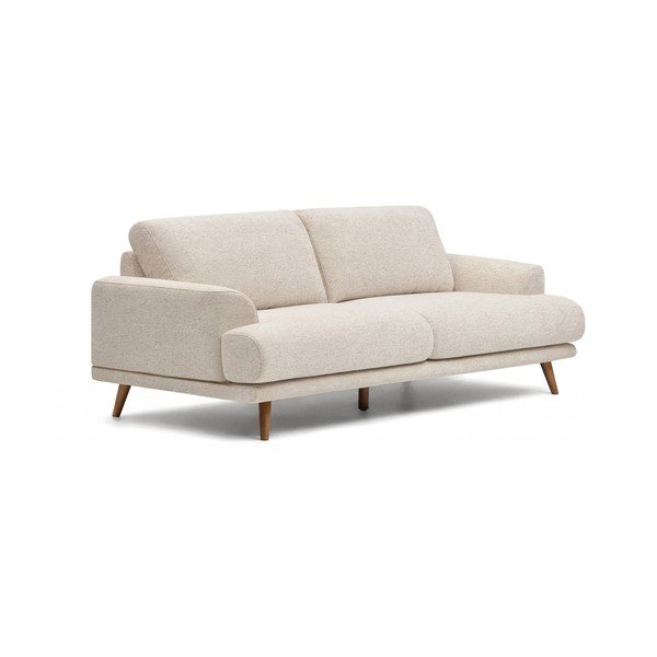 Bež sofa od šenila 211 cm Karin – Kave Home