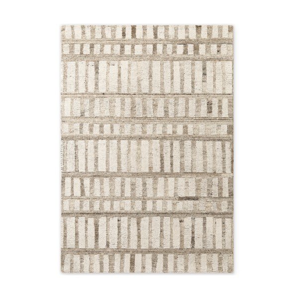 Krem ručno rađen vunen tepih 160x230 cm Boho 1.0 Linara – Vikosa