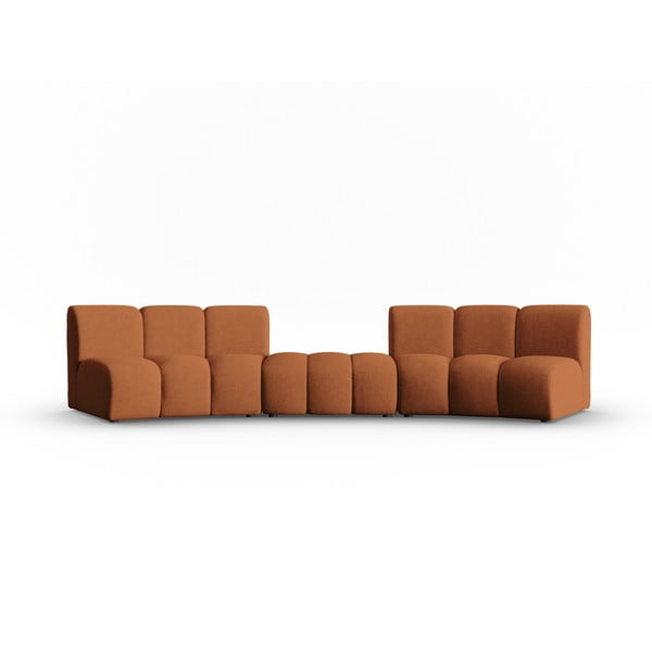 Sofa u bakrenoj boji 367 cm Lupine – Micadoni Home