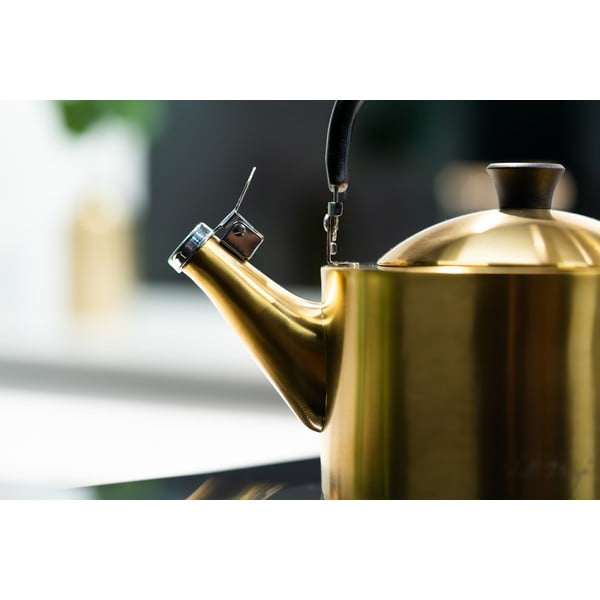 Kuhalo za vodu od nehrđajućeg čelika u zlatnoj boji 1,5 l Diamante – Vialli Design-image-1