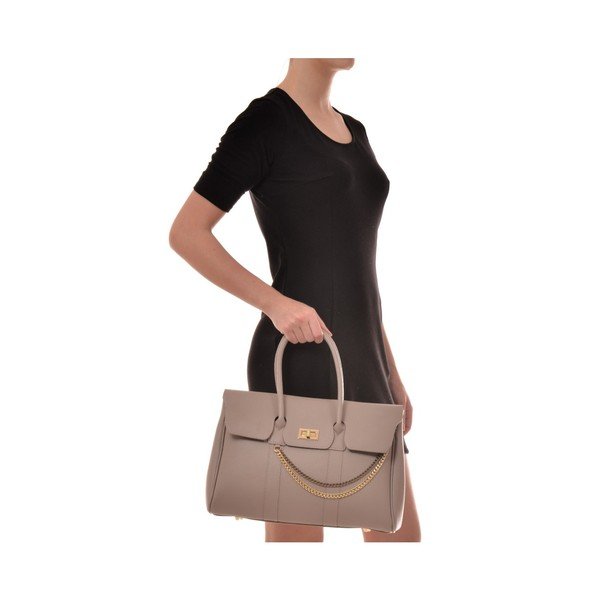 Svijetlosmeđa kožna torbica Mangotti Bags Felipa-image-4