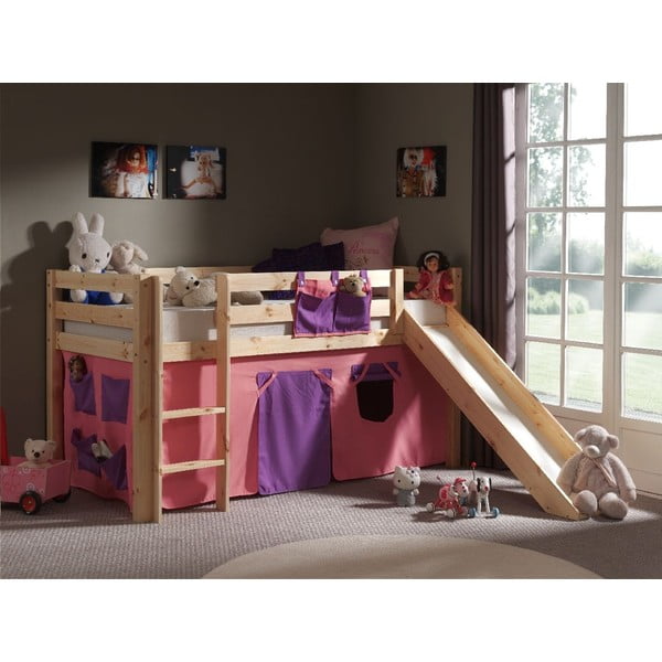 Dječje zavjese u setu za krevet 3 kom 195x75 cm Bella – Vipack-image-2