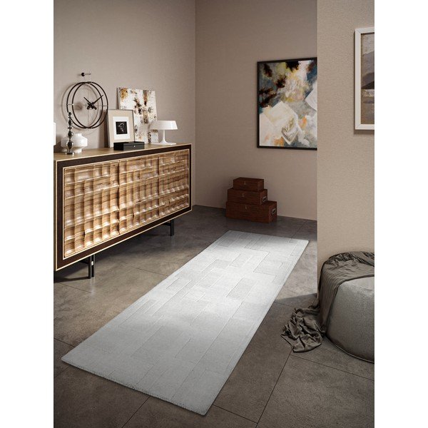 Krem ručno rađena vunenia staza 80x250 cm Wilhelmine – Villeroy&Boch-image-1