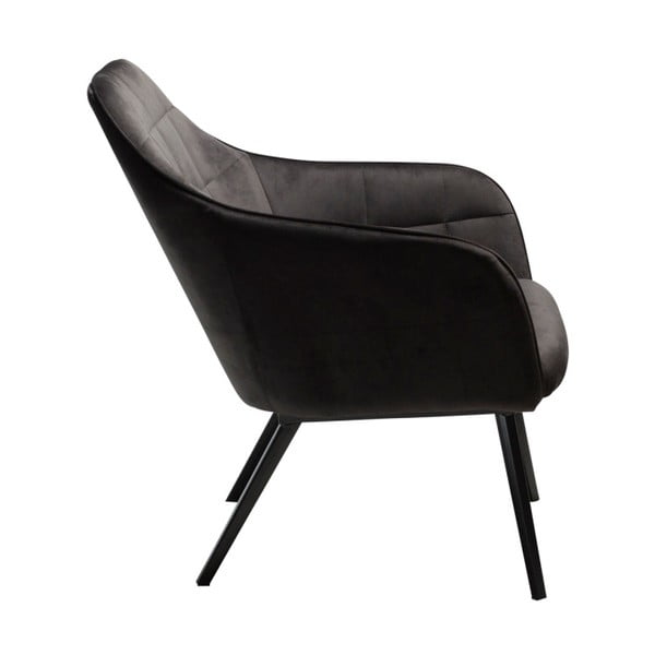 Crna fotelja DAN-FORM Denmark Embrace-image-4