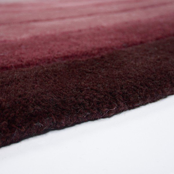 Ljubičasti ručno rađen vunen tepih 200x290 cm Puddle Ombre  – Flair Rugs-image-3