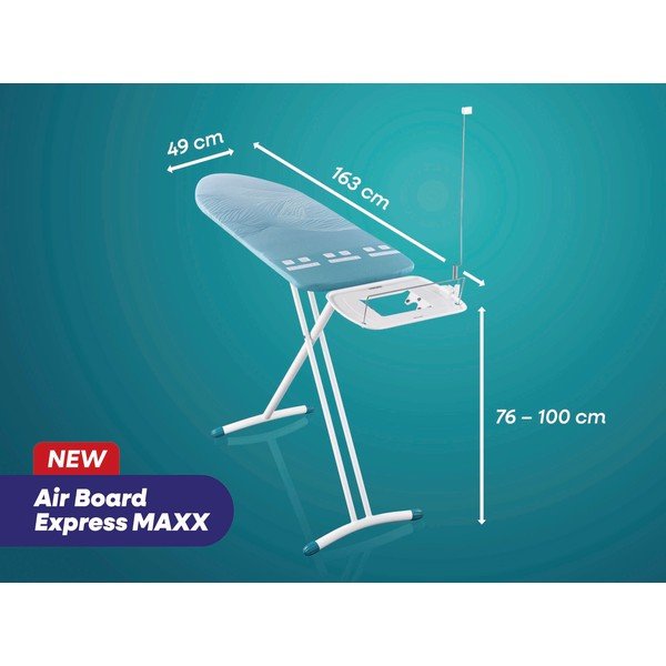 Daska za glačanje 163x49 cm AirBoard Express L Solid MAXX – LEIFHEIT-image-1