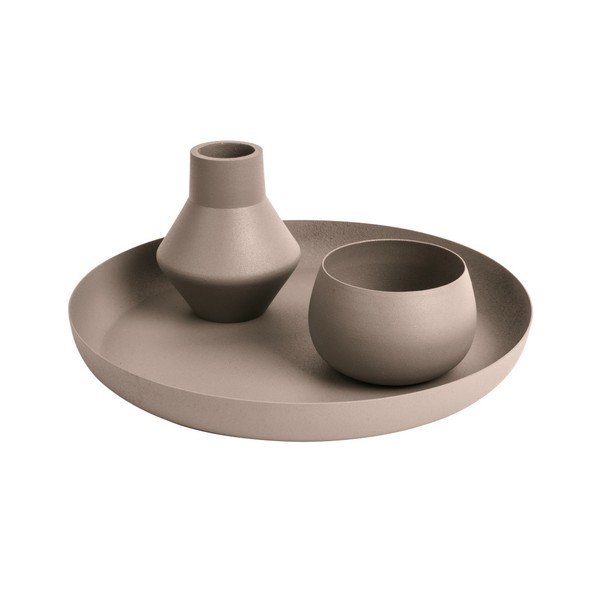 Bež vaza PT LIVING Nimble Angled, ⌀ 9 cm-image-1