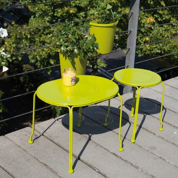 Zeleni stol na balkonu Esschert Design Nature-image-1