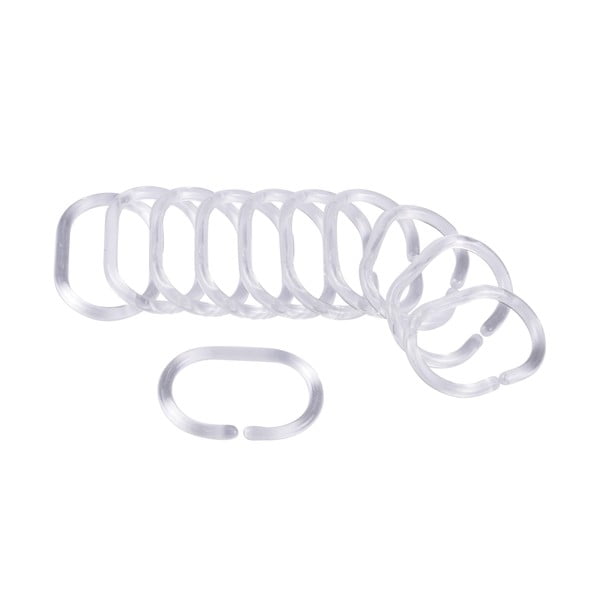 Kuke za zavjesu za tuš u setu 12 kom 4 cm Vitamine – douceur d'intérieur