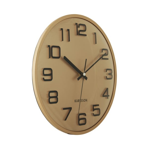 Zidni sat ø 30,5 cm 3D Numbers – Karlsson-image-2