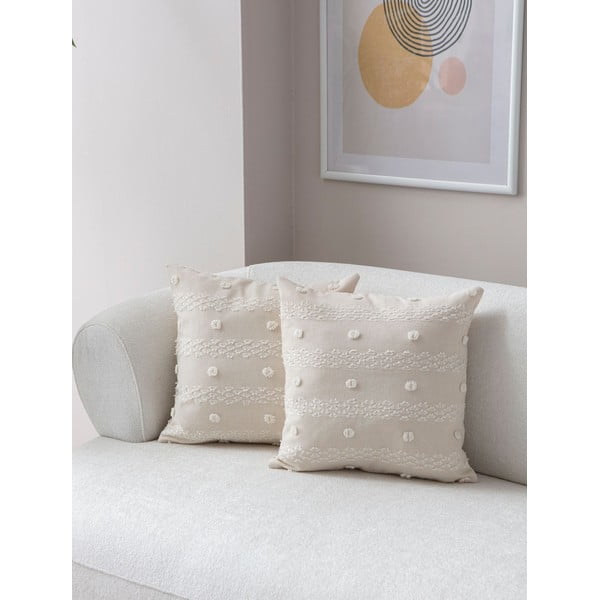 Ukrasne jastučnice u setu 2 kom 43x43 cm Tuffet – Mioli Decor-image-1