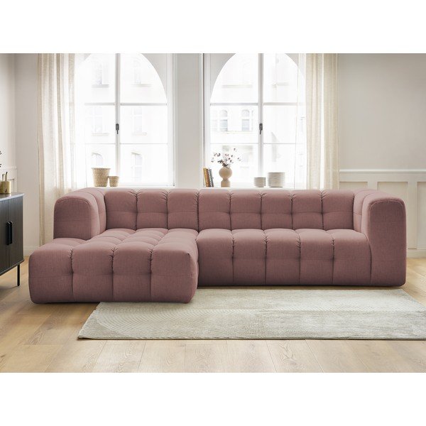 Svijetlo ružičasta kutna garnitura Cloud – Bobochic Paris-image-1