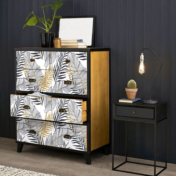 Samoljepljiva naljepnica za namještaj Ambiance Hiva-Oa, 40 x 60 cm-image-1