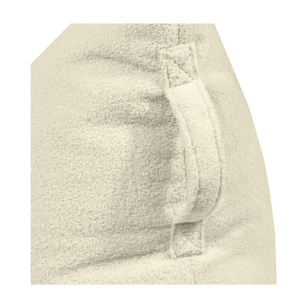 Krem vreća za sjedenje od bouclé tkanine Razzy – SLOWDOWN-image-4