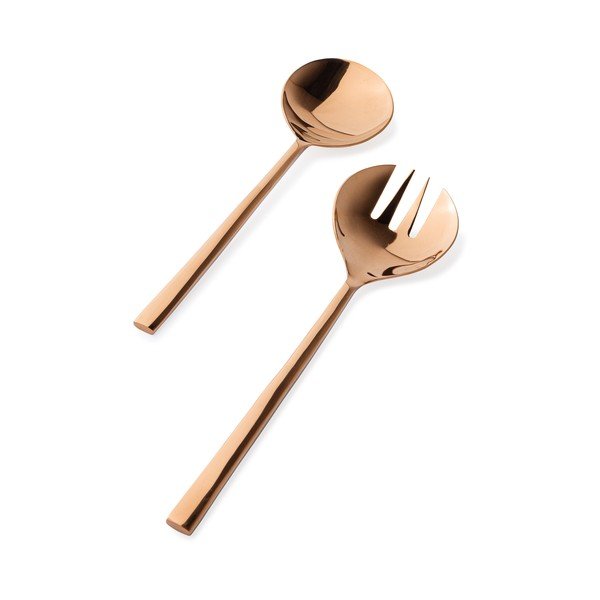 Pribor za salatu od nehrđajućeg čelika 2 kom Hestia – Bizzotto-image-1