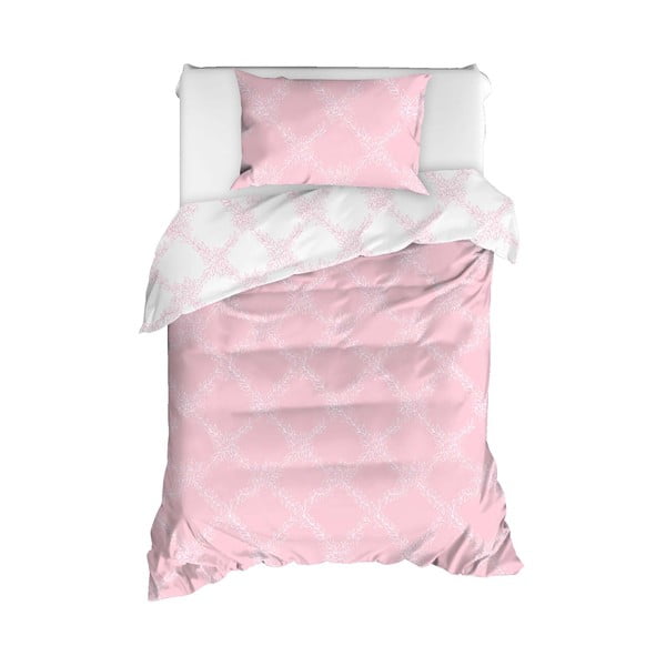 Mijolnir pamučna posteljina Mijolnir Nadine Pink, 140 x 200 cm