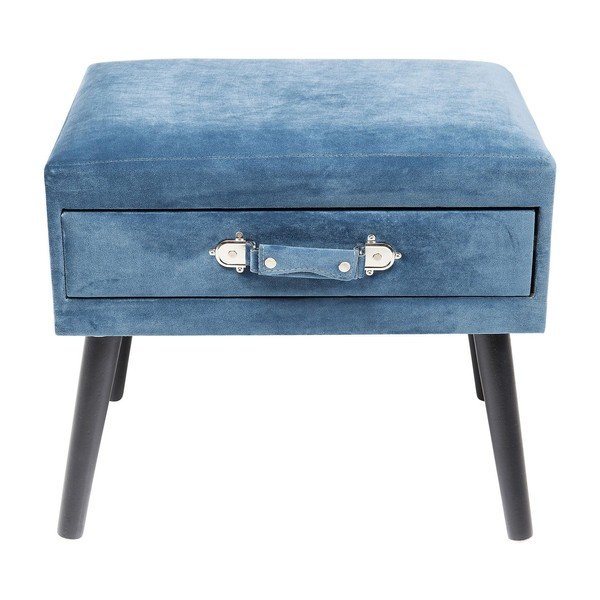 Plava stolica Kare Design Drawer-image-3