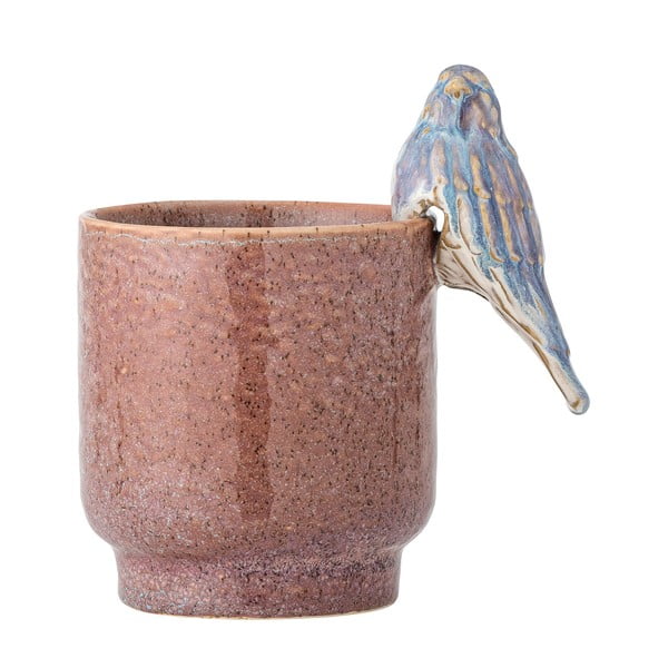 Ručno oslikana ukrasna tegla za cvijeće od kamenine ø 11 cm Larky – Bloomingville-image-3