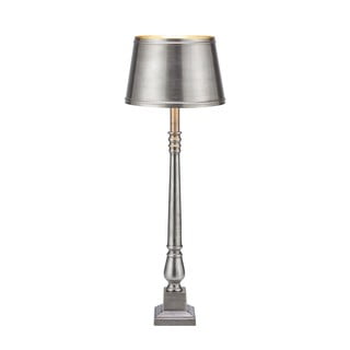 Stolna lampa u mat srebrnoj boji s metalnim sjenilom (visina 66 cm) Metallo – Markslöjd