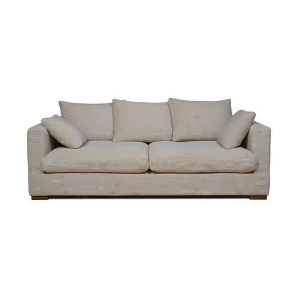 Bež sofa od samta 220 cm Comfy – Scandic