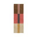 Ručno rađena vunena staza 80x230 cm Chroma Spiced Coral – Lorena Canals