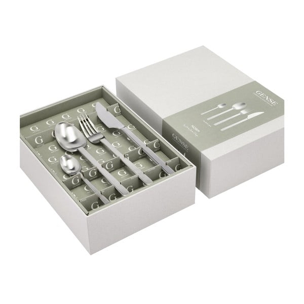 Pribor 16 kom od nehrđajućeg čelika u srebrnoj boji Norm – Gense-image-3