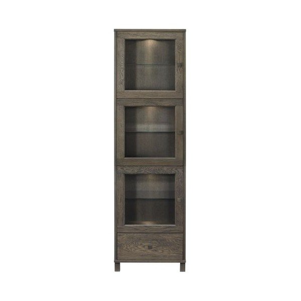 Geranium Smoked vitrina, 54x182x42 cm