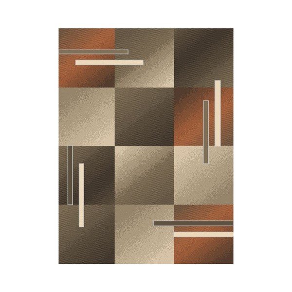 Smeđe-sivi tepih Webtappeti Modern, 160 x 230 cm-image-1