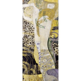 Slika reprodukcija 30x70 cm Water Hoses, Gustav Klimt – Fedkolor