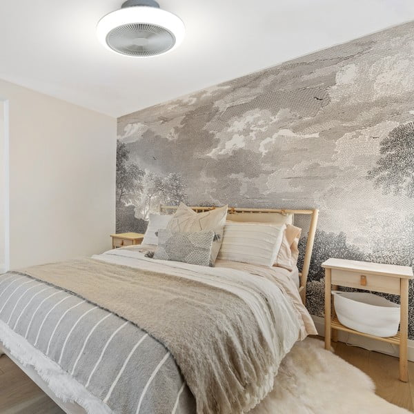 Bijela LED stropna svjetiljka Enkel – SULION-image-1