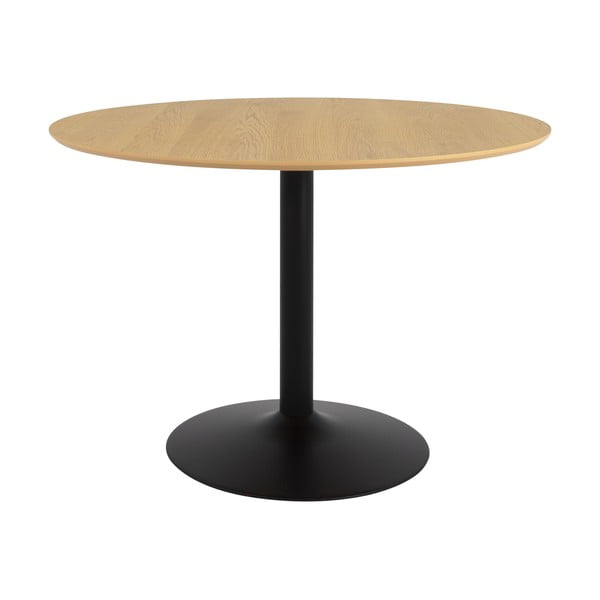 Okrugli blagovaonski stol s pločom stola u dekoru hrasta ø 110 cm Taco – Tenzo