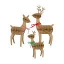 Božićne figurice u setu 3 kom Reindeer Family – Meri Meri