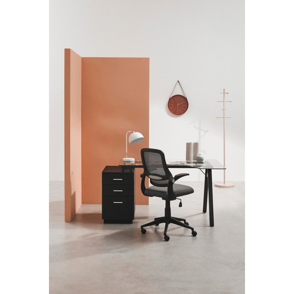 Crna podstavljena uredska stolica Gilmore – Yes Everyday-image-1