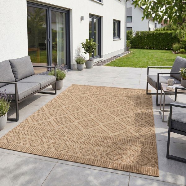Bež unutarnji i vanjski tepih 240x340 cm Mira 1452 – Ayyildiz Carpets-image-1