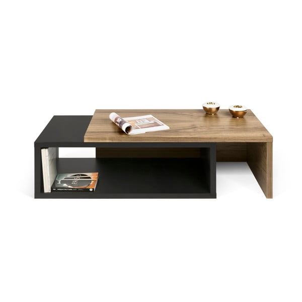 Crni varijabilni stol TemaHome Jazz Walnut-image-2